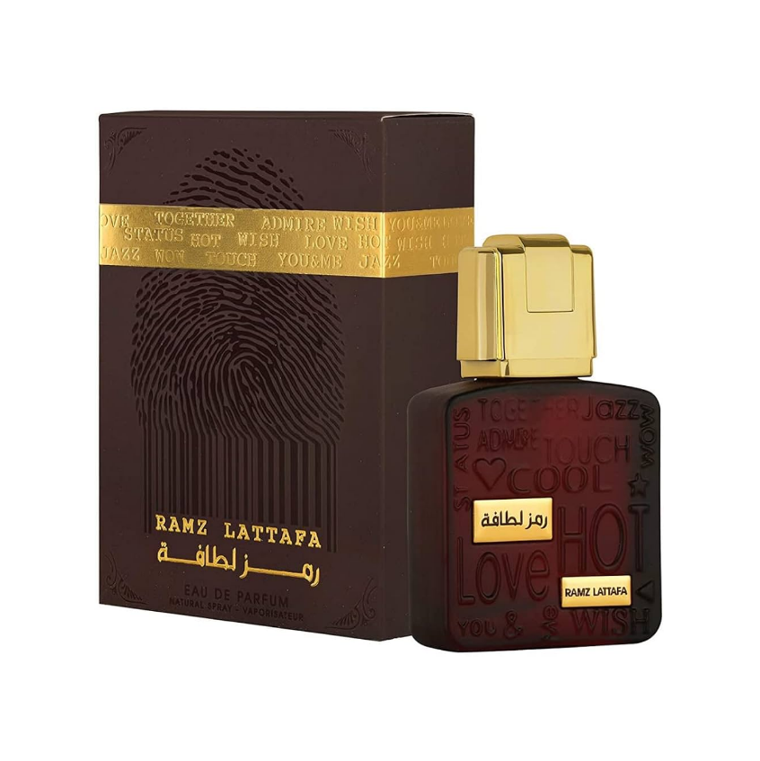 Ramz Gold Eau De Parfum by Lattafa 100ml 3.4 FL OZ
