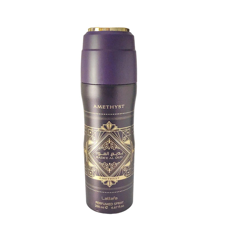 Amethyst Bade'e Al Oud Perfumed Spray By Lattafa 200ml 6.67 fl. oz.