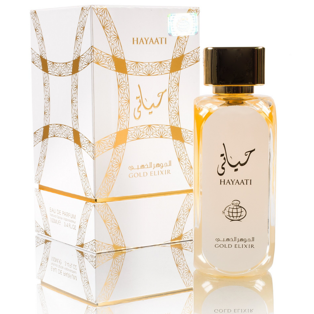 Hayaati Gold Elixir for Women EDP - 100ML (3.4 oz) by Lattafa