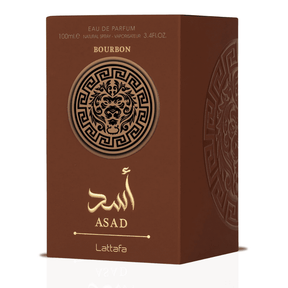 Asad Bourbon Eau De Parfum by Lattafa 100ml 3.4 FL OZ
