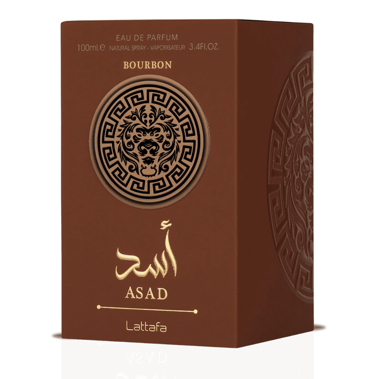 Asad Bourbon Eau De Parfum by Lattafa 100ml 3.4 FL OZ
