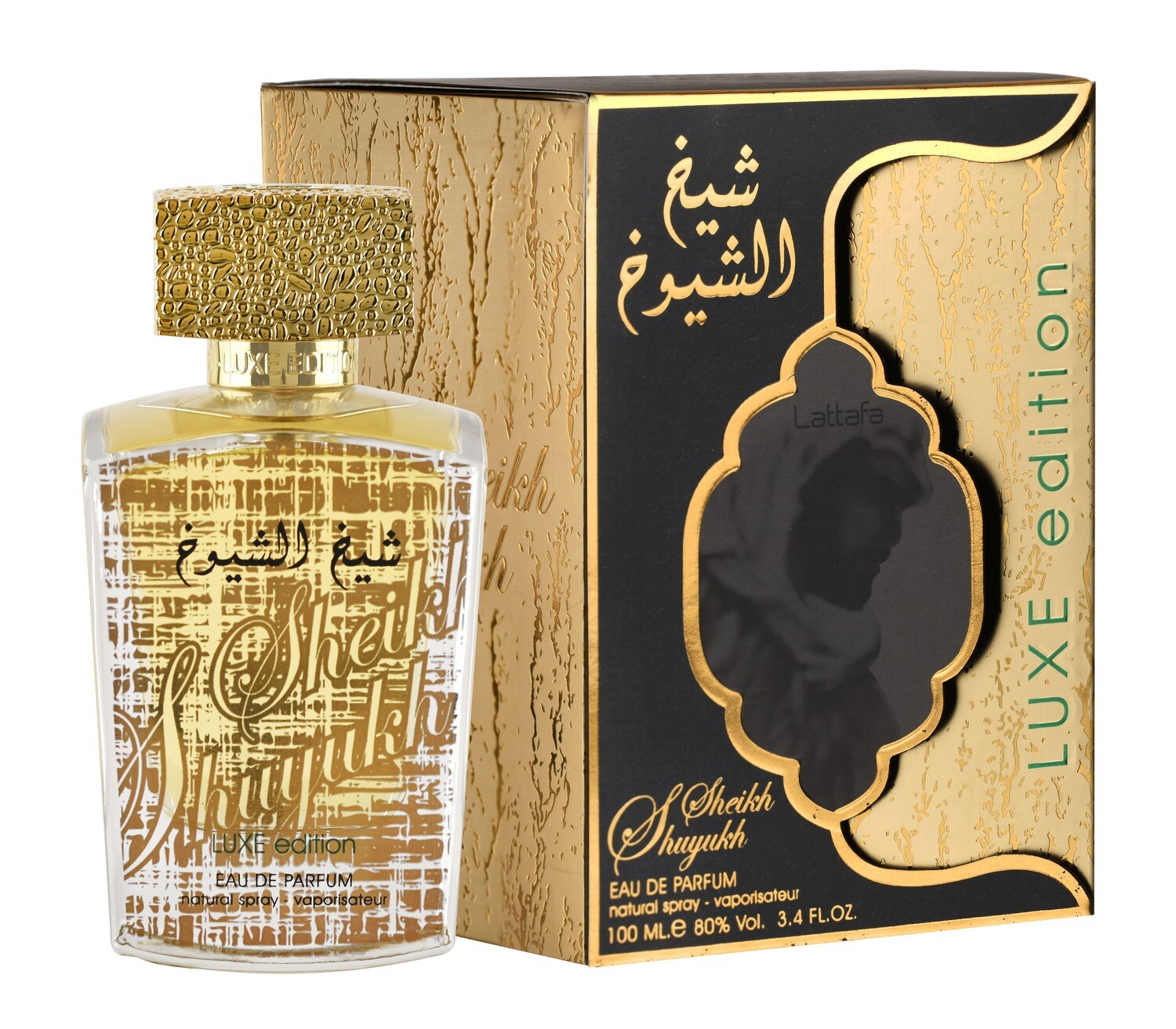 Sheikh Al Shuyukh Luxe Edition Perfume For Men, Edp, 100ml by Lattafa