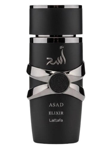 Asad Elixir Eau De Parfum Spray by Lattafa 100ml/3.4oz