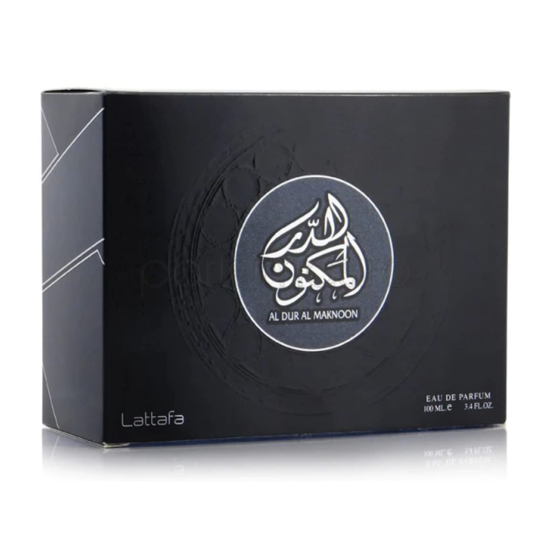 AL DUR AL MAKNOON SILVER EAU DE PARFUM BY LATTAFA 100ml 3.4 fl oz