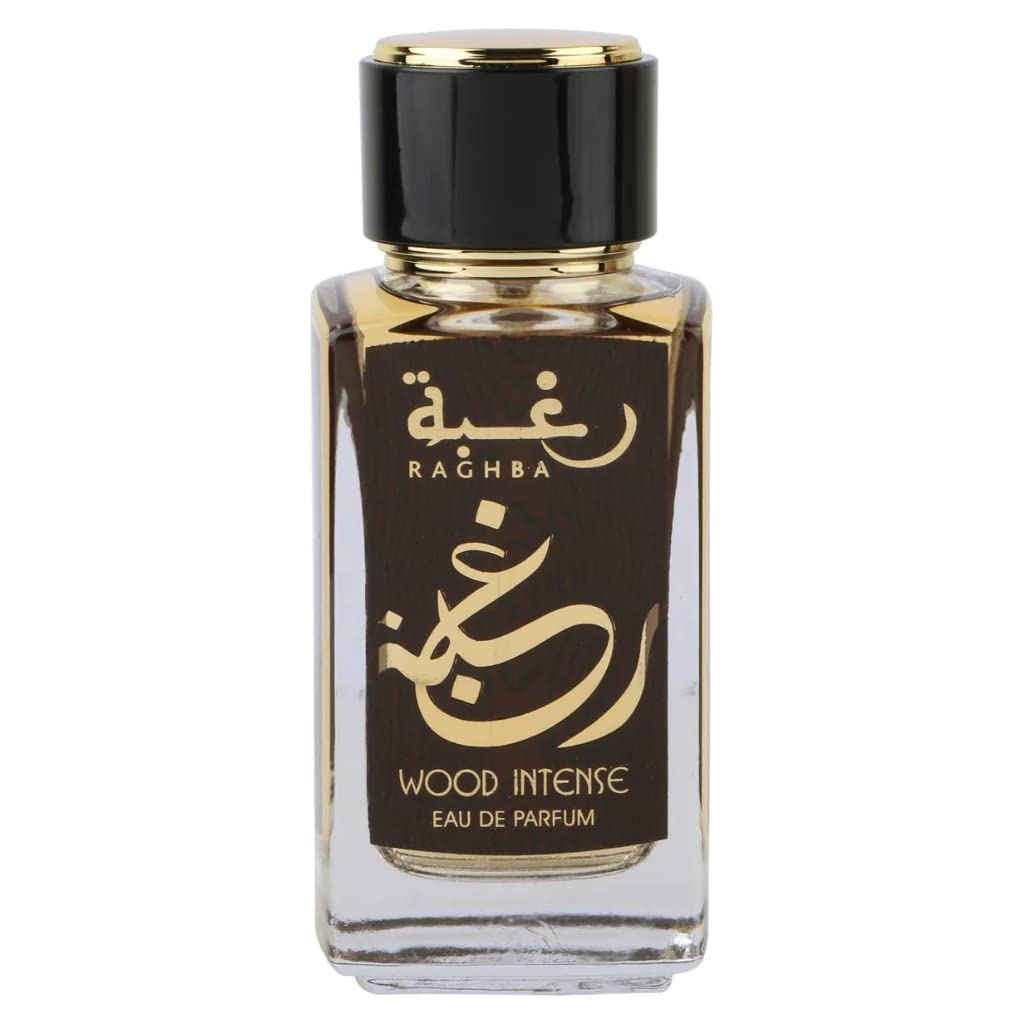 Raghba Wood Intense Eau De Parfum by Lattafa 100ml 3.4 FL OZ