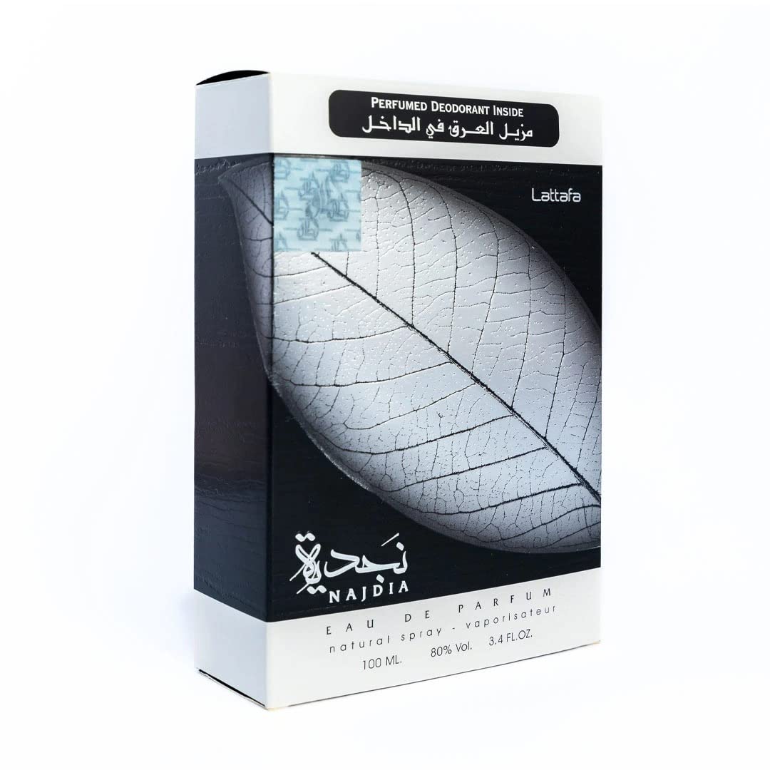 Najdia Eau De Parfum | WITH PERFUMED SPRAY | Lattafa | Oriental Perfume3.4 Fl Oz 100ml