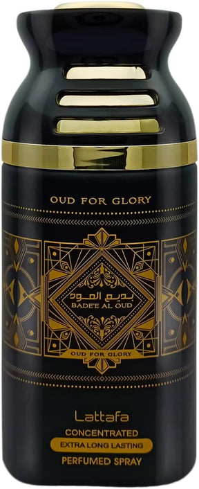 Oud For Glory Bade'e Al Oud Concentrated Extra Long Lasting Perfumed Spray By Lattafa 250ml 9 FL OZ.jpg