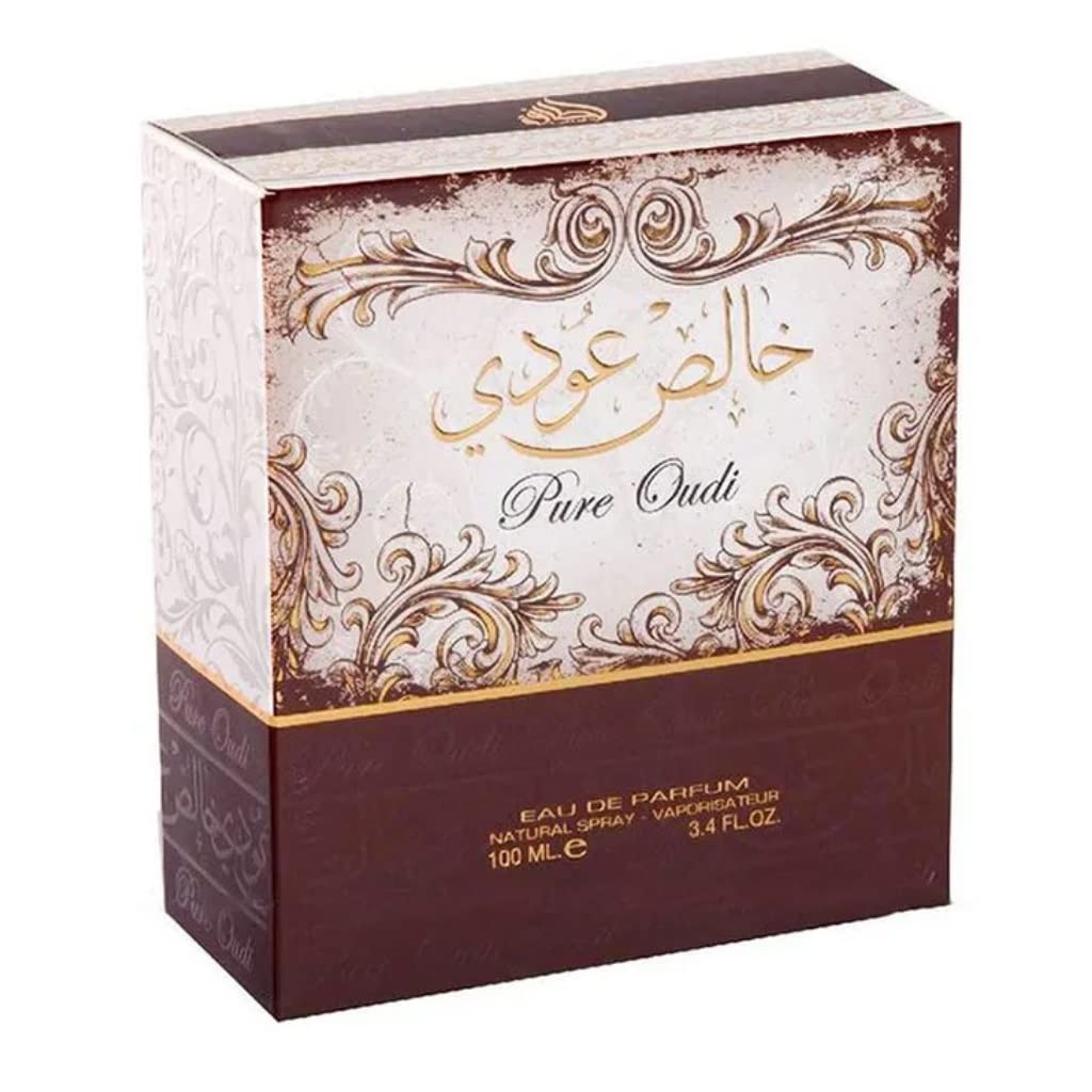 Khalis  Pure Oudi Eau de Parfum by Lattafa 100ml 3.4 FL OZ