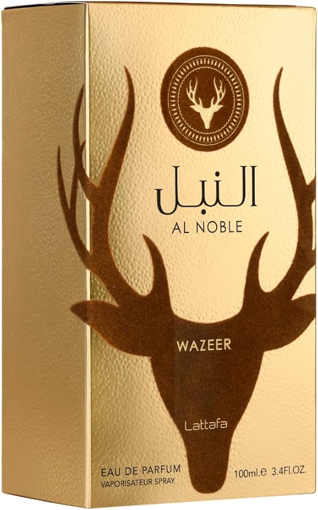 Al Noble Wazeer By Lattafa 100ml 3.4 FL OZ Eau De Parfum