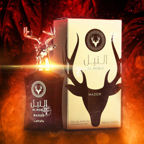 Al Noble Wazeer By Lattafa 100ml 3.4 FL OZ Eau De Parfum