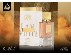 Ana Abiyedh I Am White Poudree EDP Perfume By Lattafa