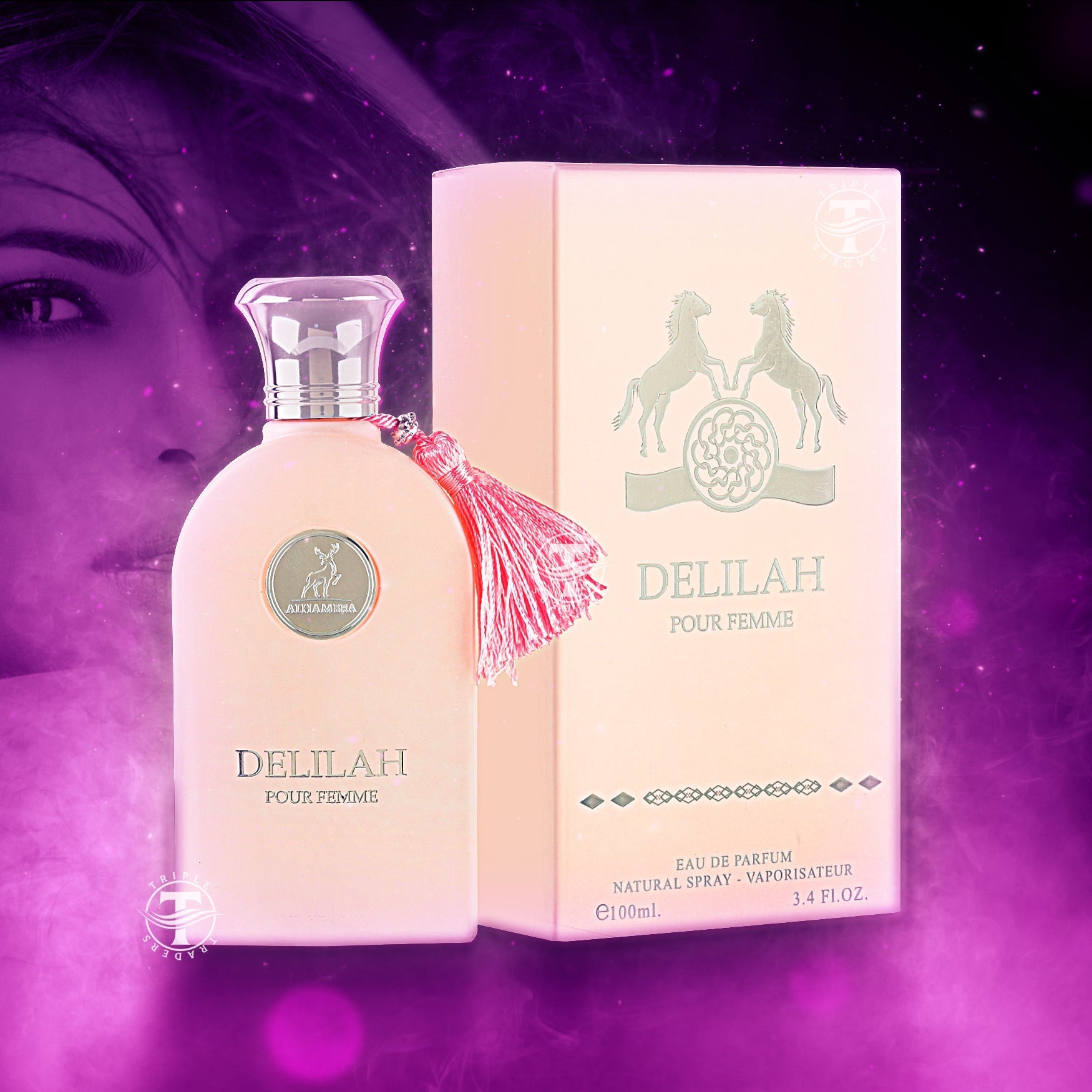 Delilah Pour Femme Eau De Parfum By Maison Alhambra | Lattafa 100ml 3.4 FL OZ