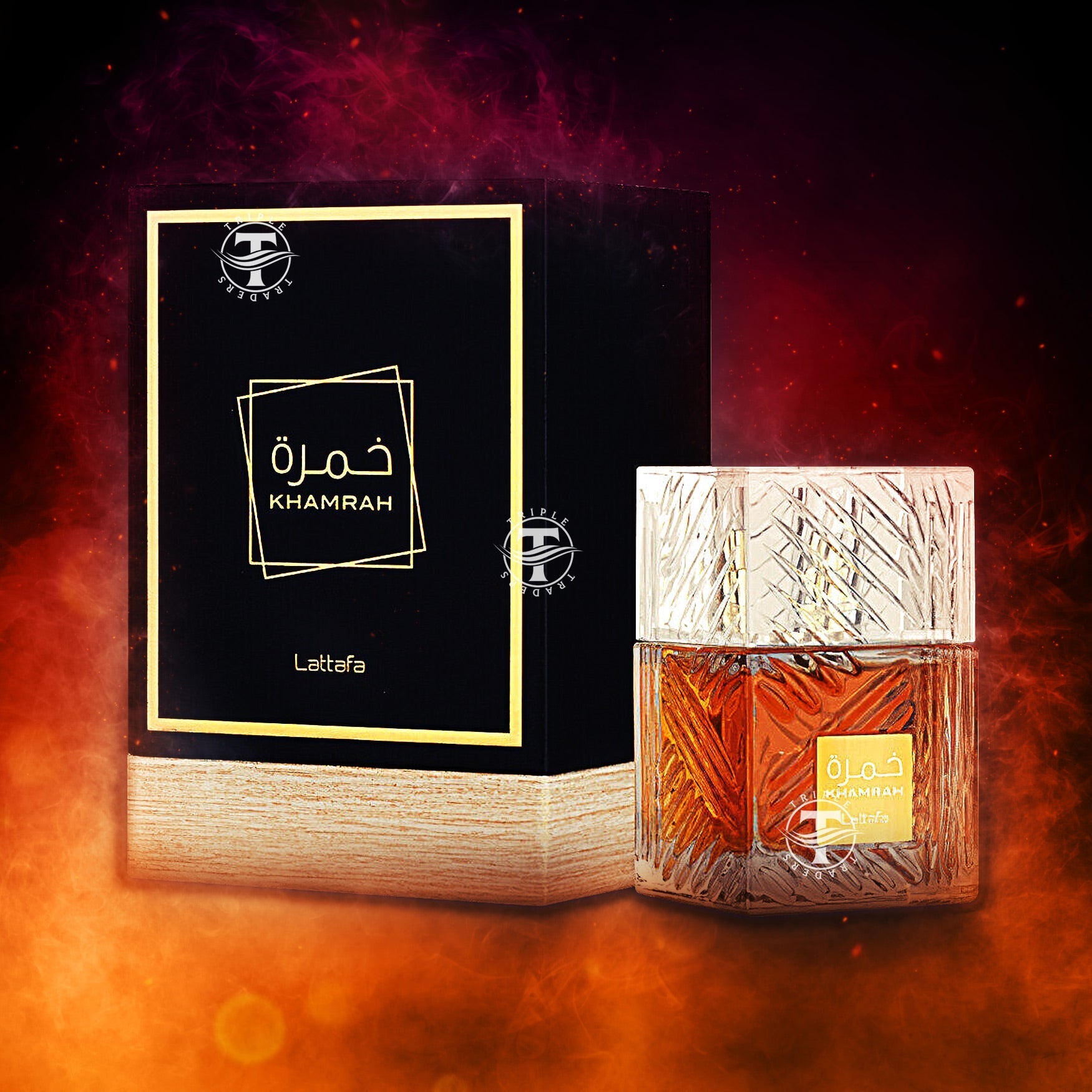 Khamrah By Lattafa 100ml 3.4 FL OZ Eau De Parfum