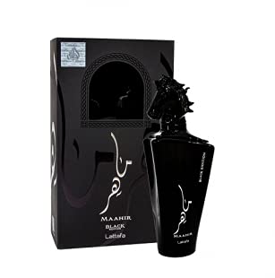 Maahir Black Eau De Parfum By Lattafa 100ml 3.4 FL OZ