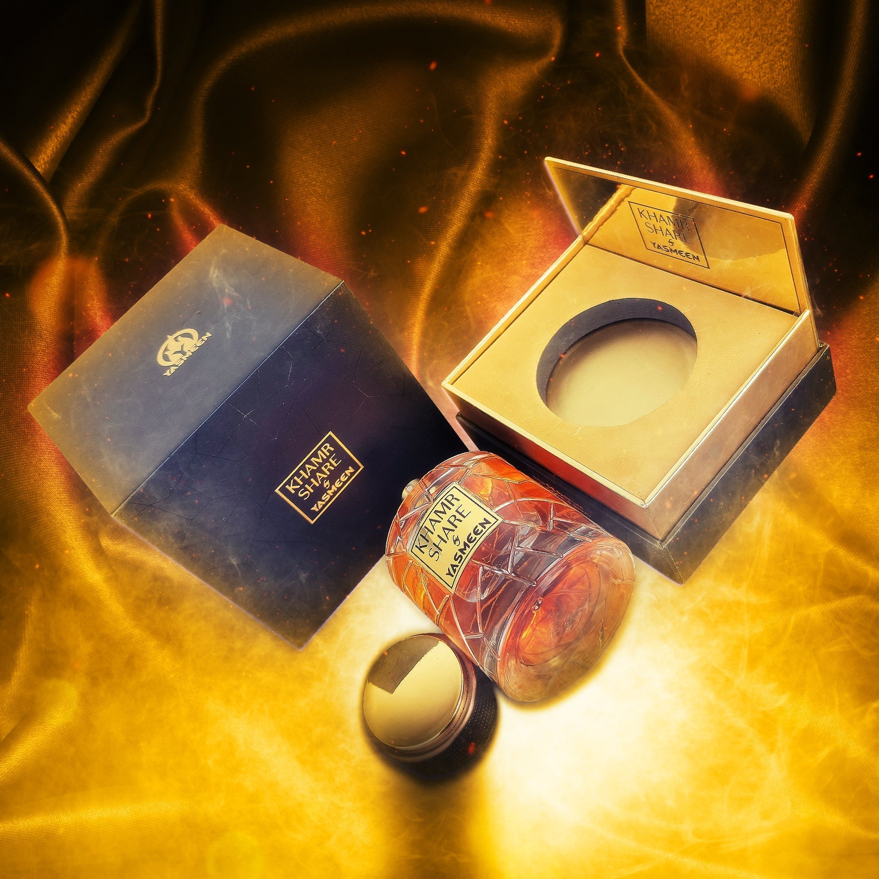 Yasmeen Khamr Share 100 ML Perfume Spray Arabian Perfume Inspried by Kilian Angel Share & Lattafa Khamrah Made in Dubai