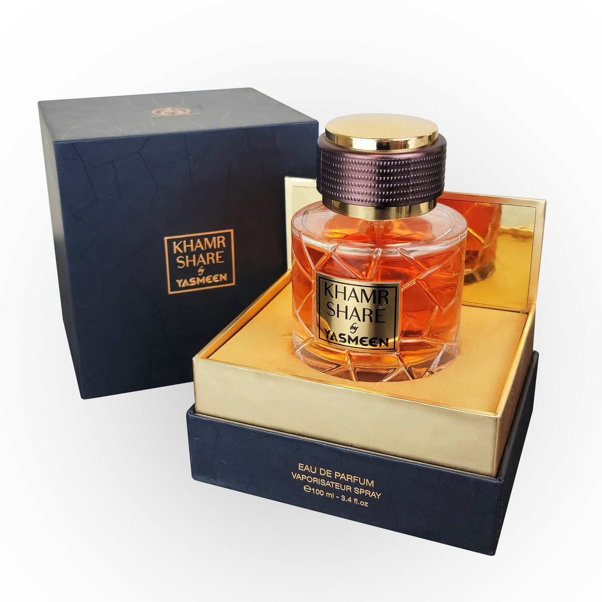Yasmeen Khamr Share 100 ML Perfume Spray Arabian Perfume Inspried by Kilian Angel Share & Lattafa Khamrah Made in Dubai