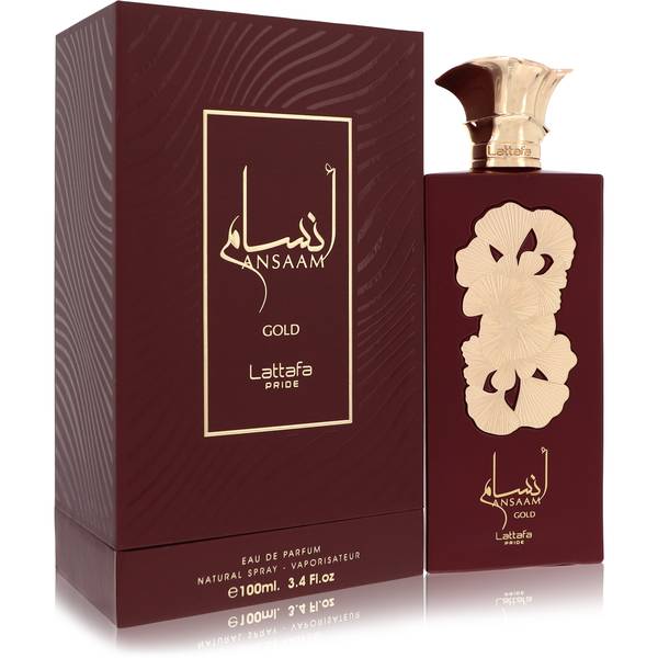 Ansaam Gold By Lattafa 100ml 3.4 FL OZ Eau De Parfum
