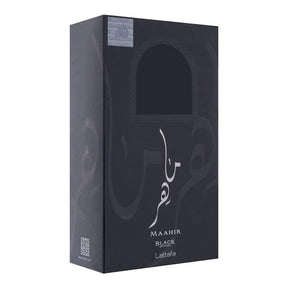 Maahir Black Eau De Parfum By Lattafa 100ml 3.4 FL OZ