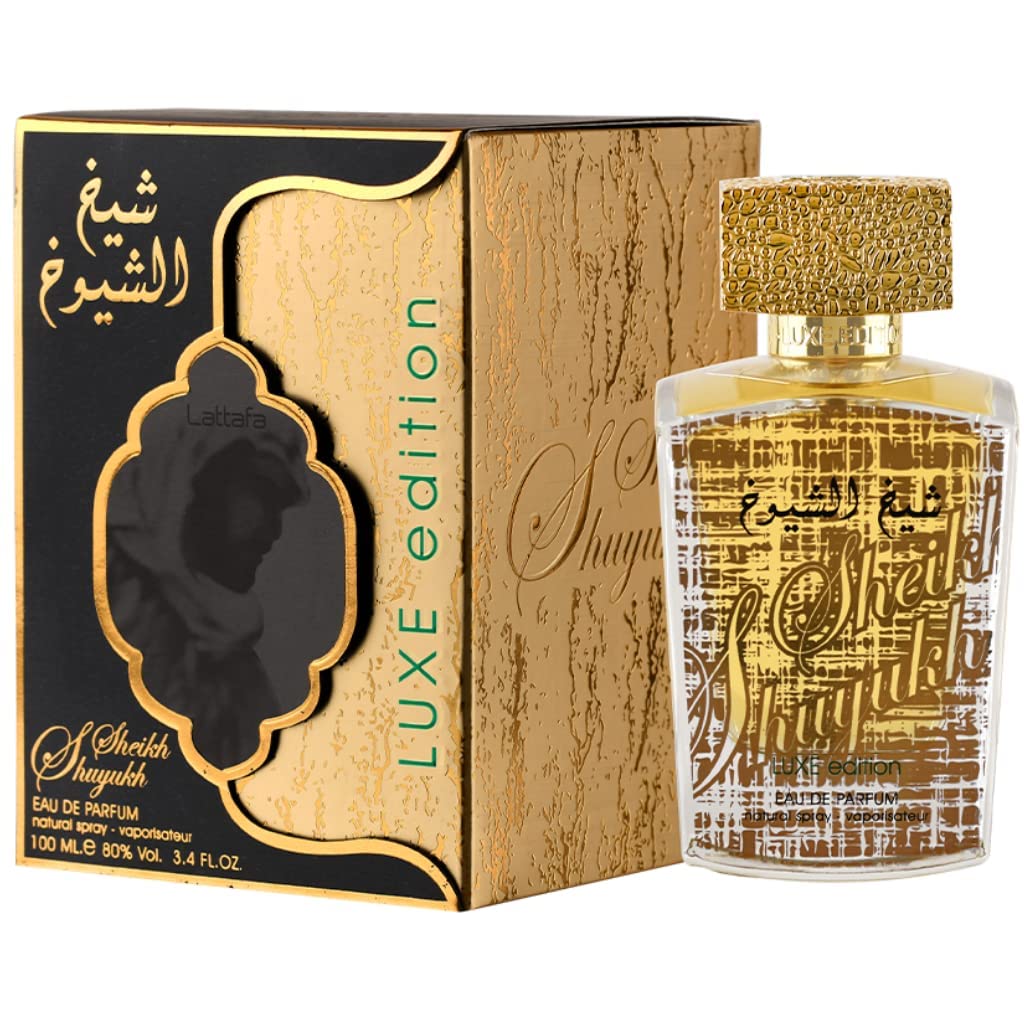 Sheikh Al Shuyukh Luxe Edition Perfume For Men, Edp, 100ml by Lattafa