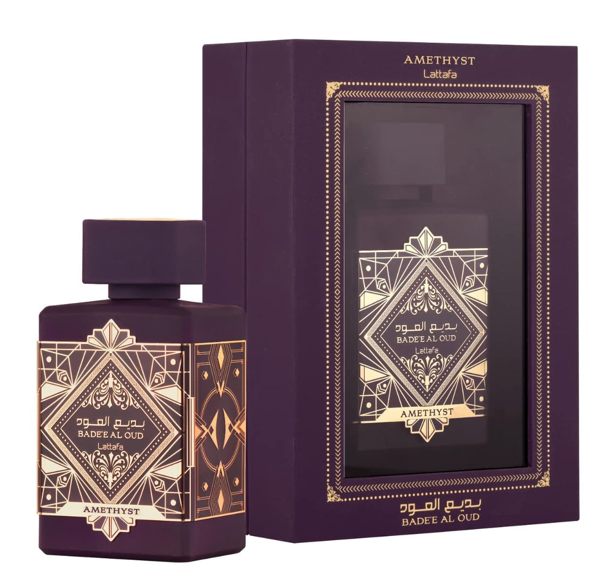 Bade'e Al Oud for Glory Amethyst Eau de Parfum by Lattafa 100ML (3.4oz)