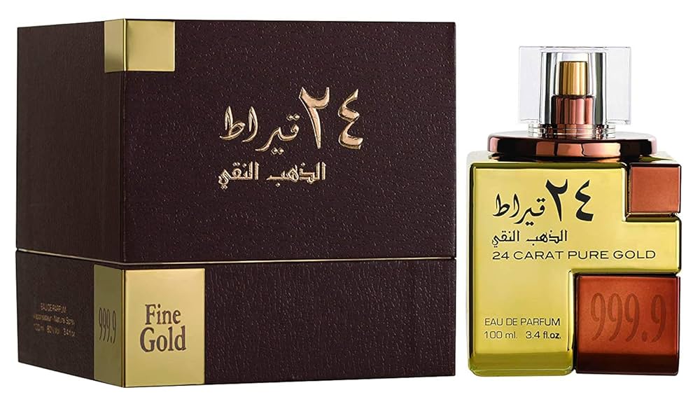 24 Carat Pure Gold Perfume 100 ML By Lattafa Perfumes Oriental
