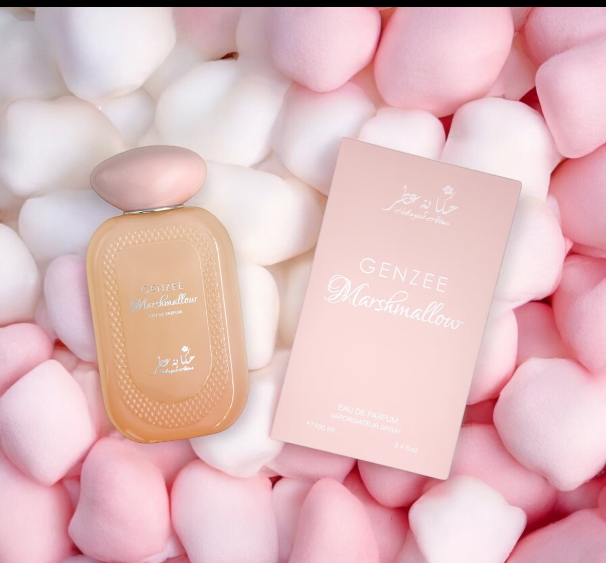 GenZee Marshmallow Eau De Parfum by Hekayat Attar 100ml 3.4 Fl Oz
