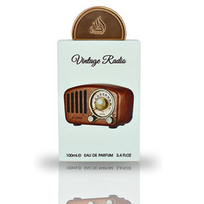 Lattafa perfumes Vintage Radio 100Ml (3.4Oz) | Sandalwood, Amberwood, Lavender, Sage, Bergamot