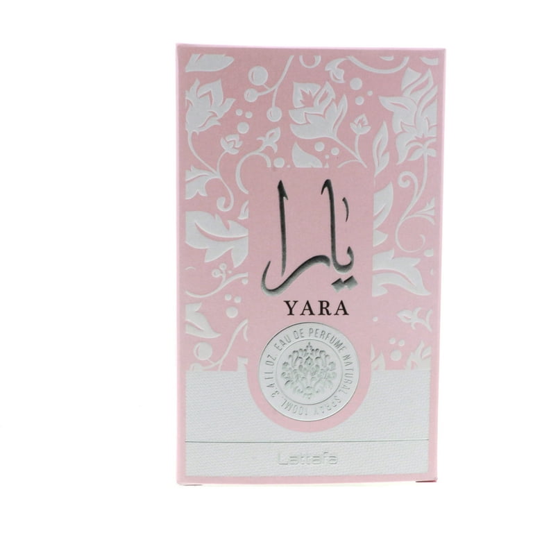 Yara Eau De Perfume Natural Spray 100 ml. 3.4 FL. Oz by Lattafa