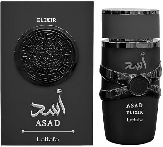 Asad Elixir Eau De Parfum Spray by Lattafa 100ml/3.4oz