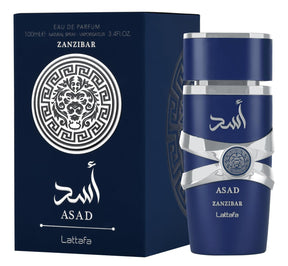 Asad Zanzibar Eau De Parfum by Lattafa 100ml 3.4 FL OZ